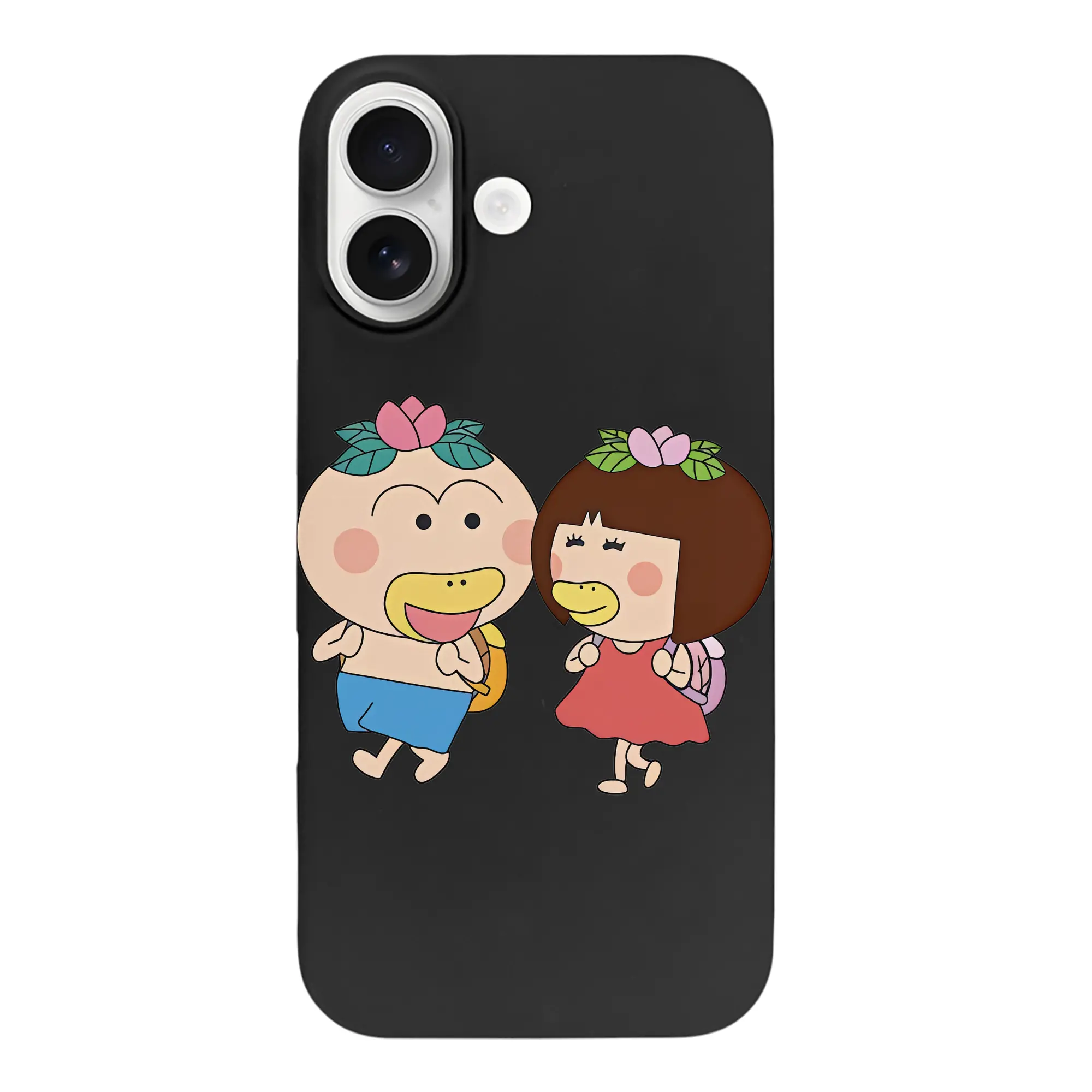 はなかっぱ グッズ,ももかっぱちゃん - iPhone 17 シリーズ シリコンケース 薄型 耐衝撃 指紋防止 ソフトタッチカバー 精密フィット 傷防止 保護ケース iPhone 17/17 Air/17 Pro/17 Pro Max 対応